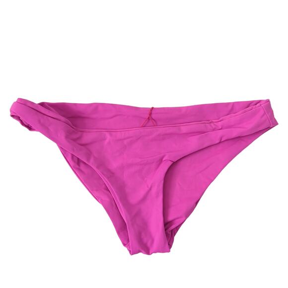 L*SPACE Women's Swimwear Bottoms XS Barbie Pink Cheeky Swimsuit Swim Bikini - Picture 1 of 5